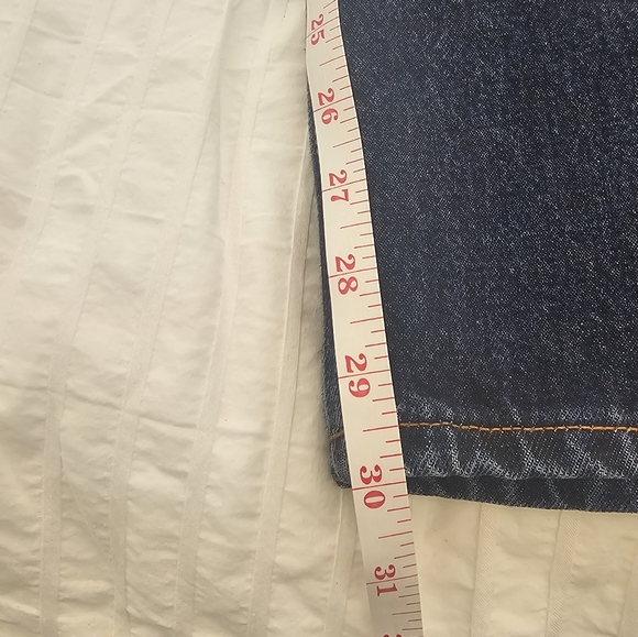 Agolde Barrel Leg Indigo Denim Jeans Size 27 - Picture 6 of 6